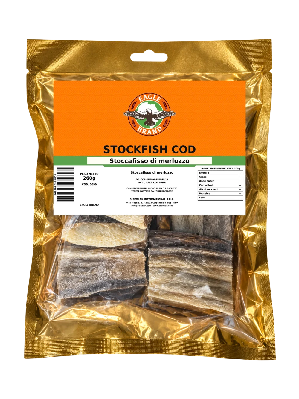 STOCCAFISSO DI MERLUZZO