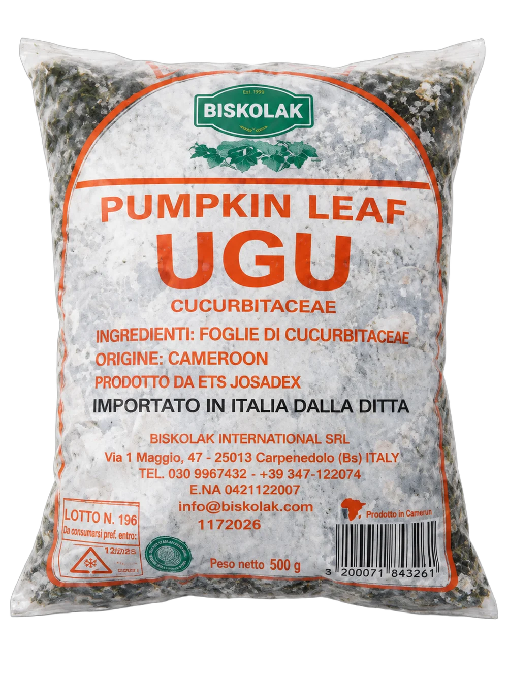 BISKOLAK UGU PUMPKIN LEAVES