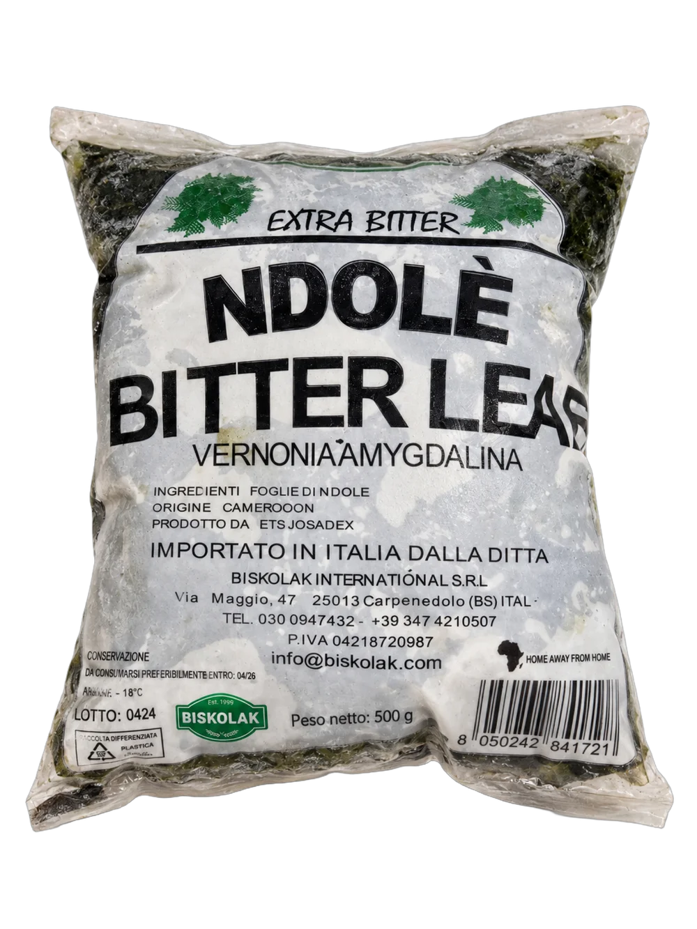 BISKOLAK UNWASHED FRESH BITTER LEAF