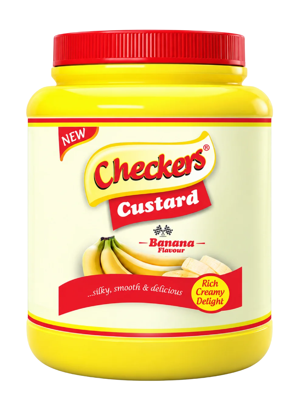 CHECKERS CUSTARD BANANA
