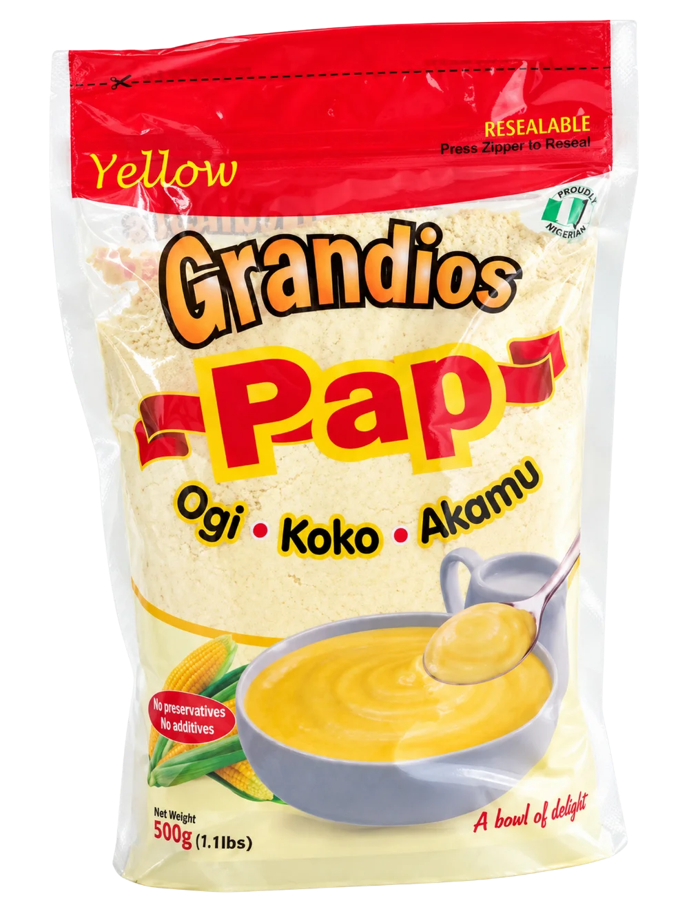 GRANDIOS PAP OGI AKAMU GIALLO
