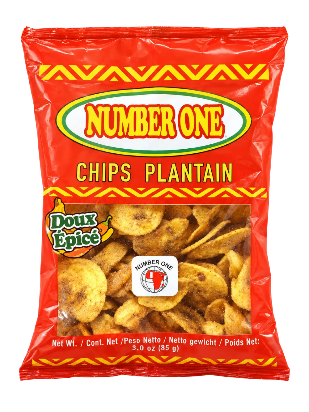 NUMBER ONE SPICY PLANTAIN CHIPS