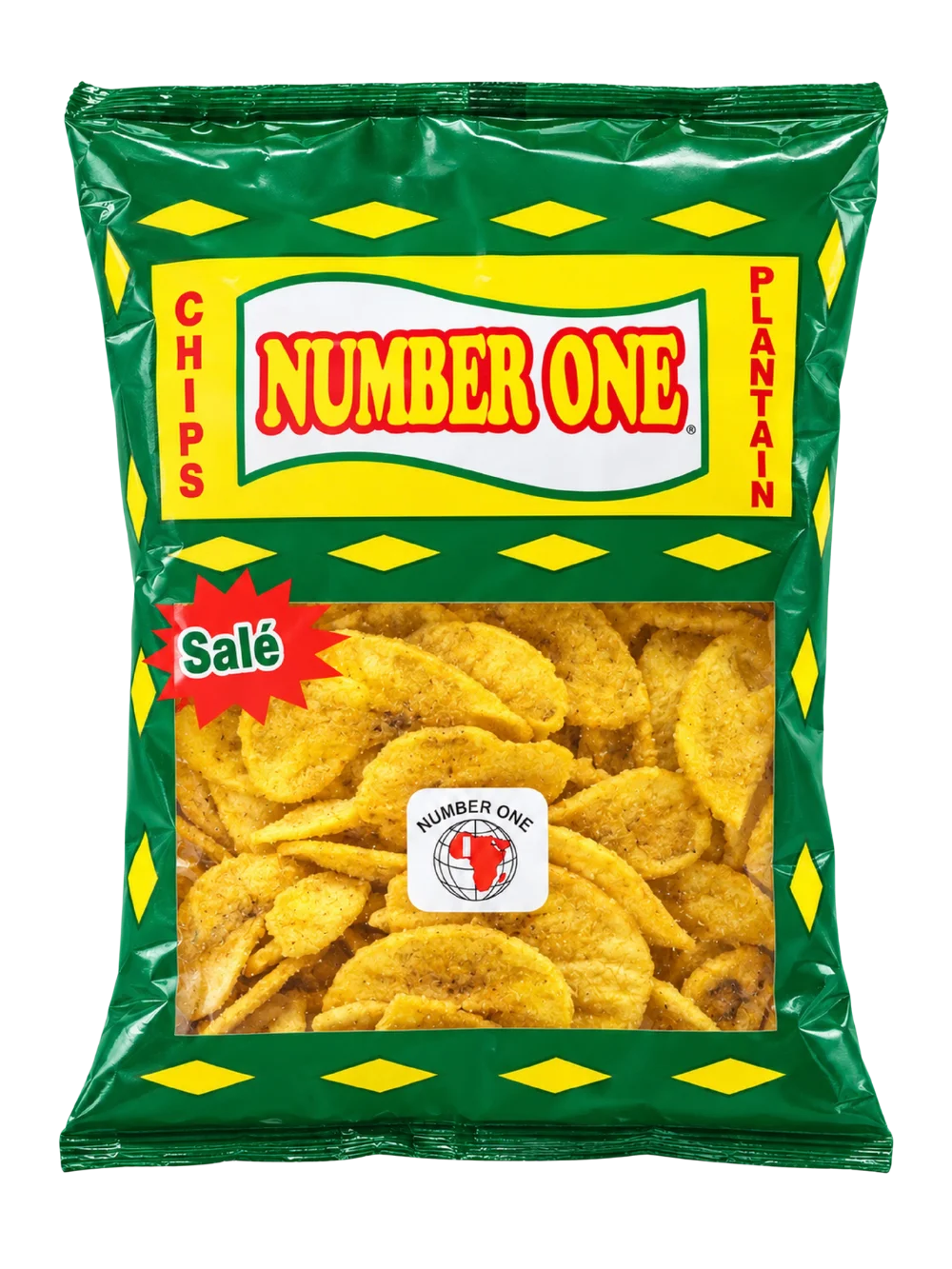 NUMBER ONE SALT PLANTAIN CHIPS