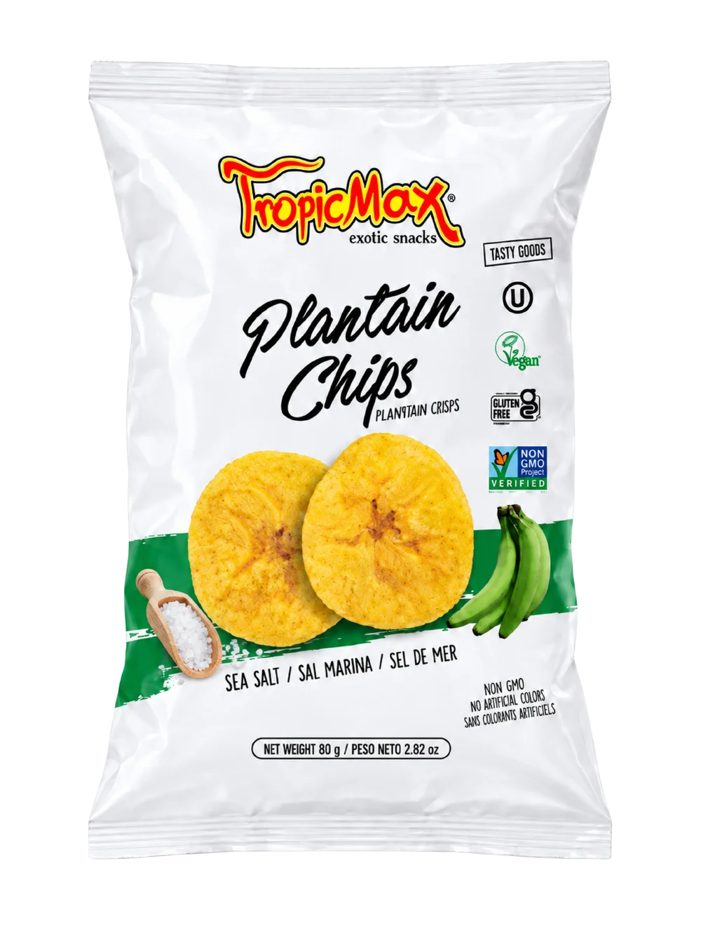 TROPICMAX CHIPS DI PLATANO SALATE