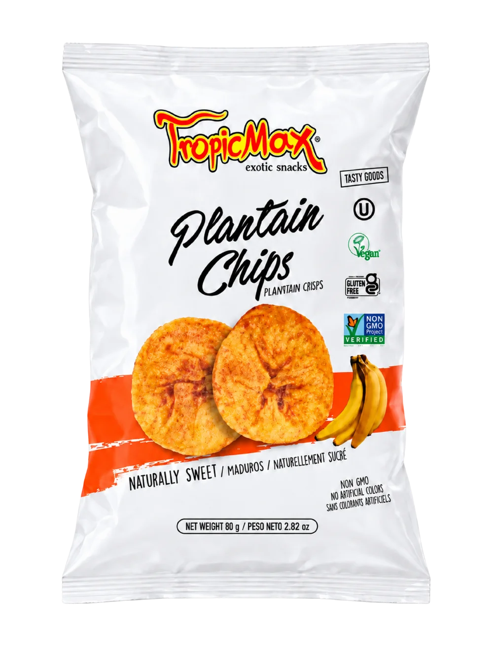 TROPICMAX CHIPS DI PLATANO DOLCI